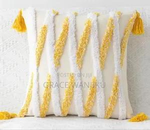 Tufted Boho Cushion Cover 
A Piece