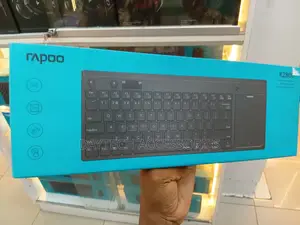 The Rapoo Wireless Keyboard With Touchpad.