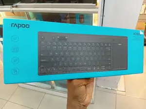 The Rapoo Wireless Keyboard With Touchpad.