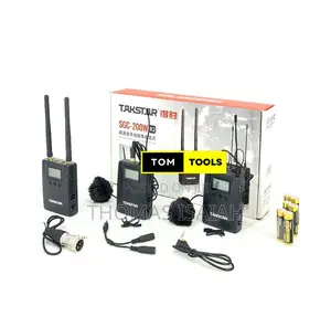 Takstar SGC 200w R2 Dual Channel Wireless Camera Microphone