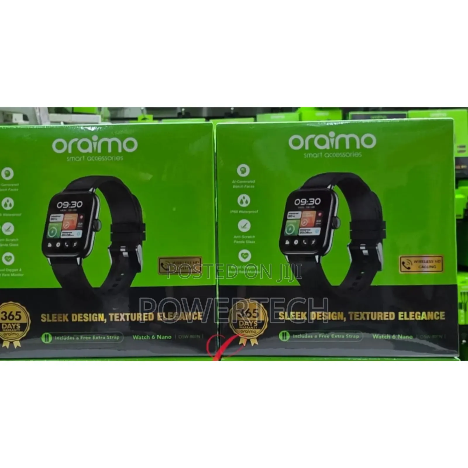 Oraimo *Watch 6 Nano* Osw-807n 1.52" TFT Full Touch Wireless