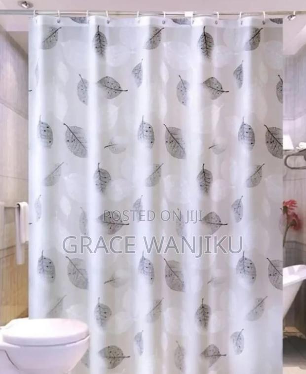 180*200cm Shower Curtains With Hook* - thumbnail 2