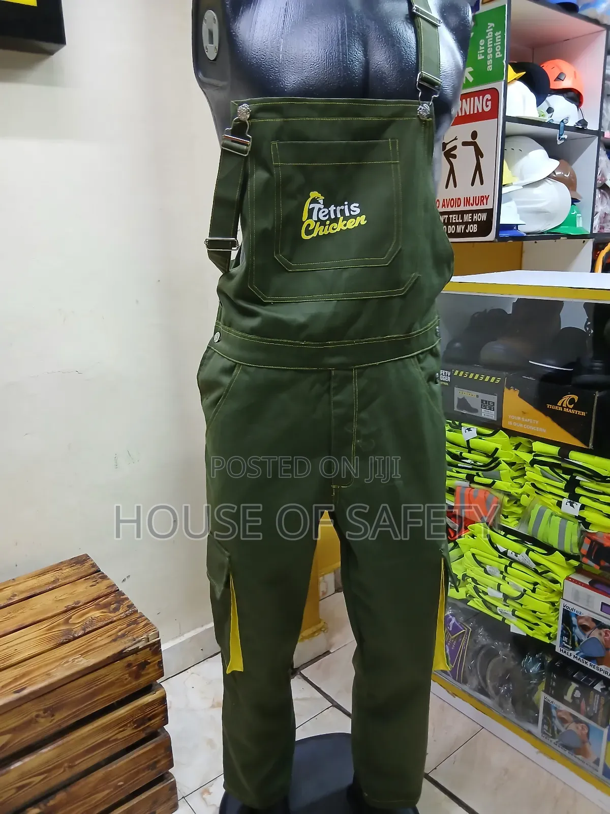 Heavy Duty Bib Overall Juggle High Visibility