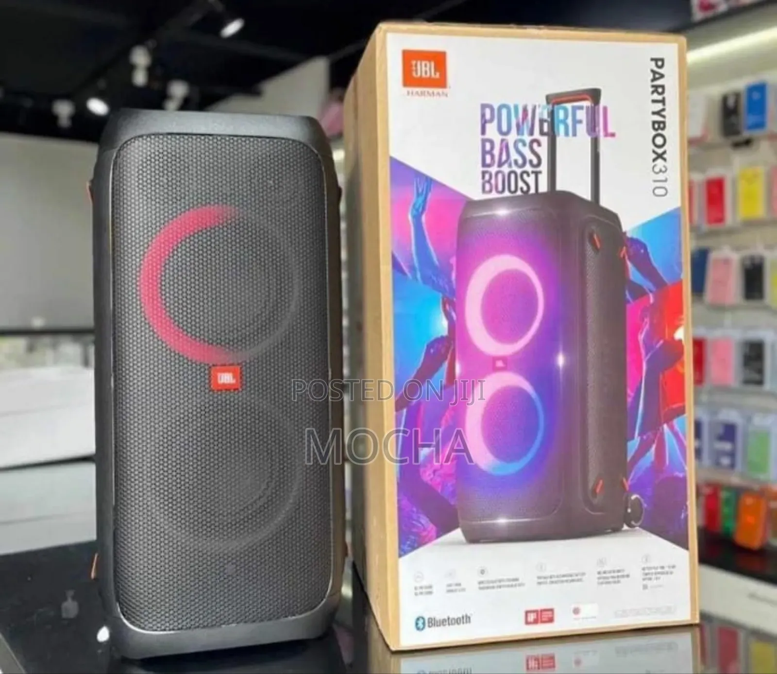 JBL Partybox 310 Portable Bluetooth Speaker