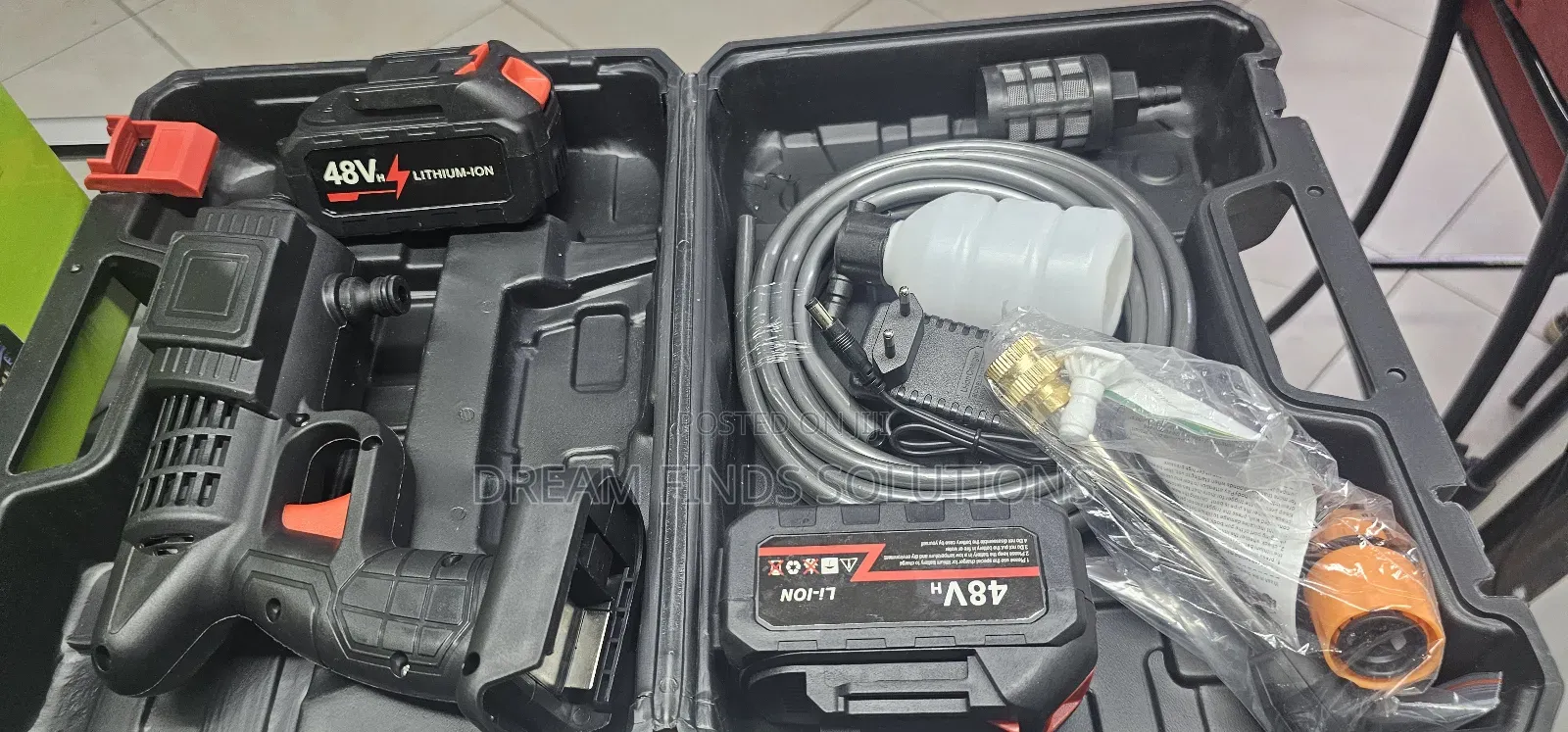 48v High Pressure Portable Car Wash Machine