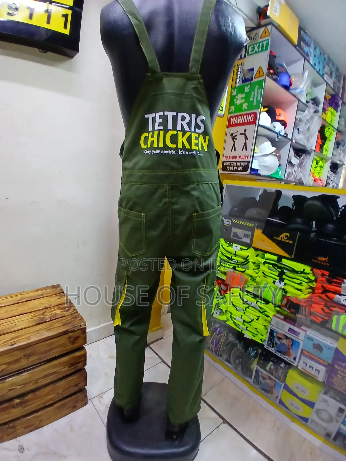 Durable Design Workwear Dungaree
