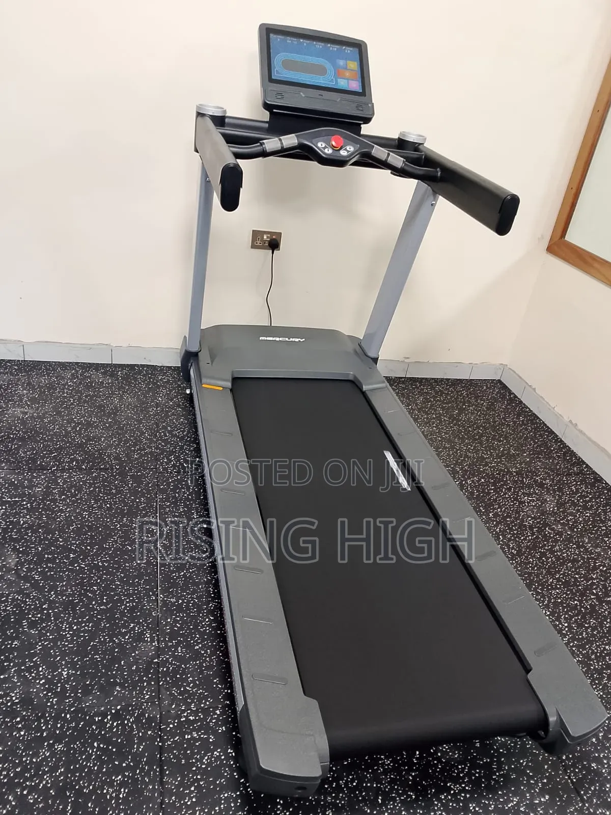 Mercury Treadmill 15.6 Touch Screen Commercial Gym
