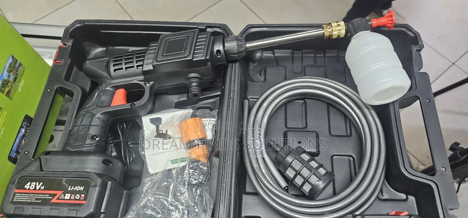 48v High Pressure Portable Car Wash Machine