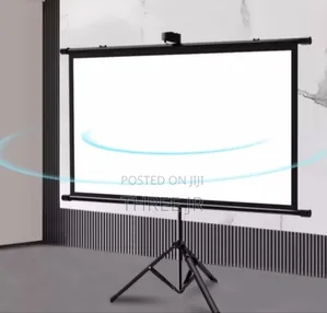 Easy to Move the Tripod Projector Screen to Different Locations