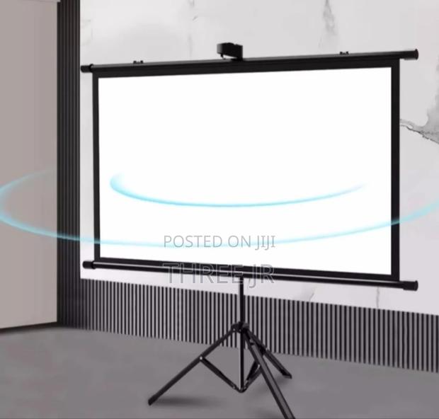 Easy to Move the Tripod Projector Screen to Different Locations - thumbnail 2