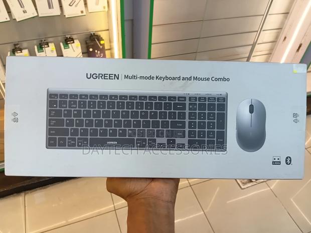 Ugreen Wireless Keyboard and Mouse Combo Dual Mode 2.4g Bluetooth, - thumbnail 3