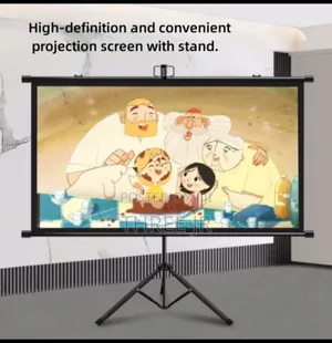 Tripod Projection Screens Available on Best Offers 72,Inch