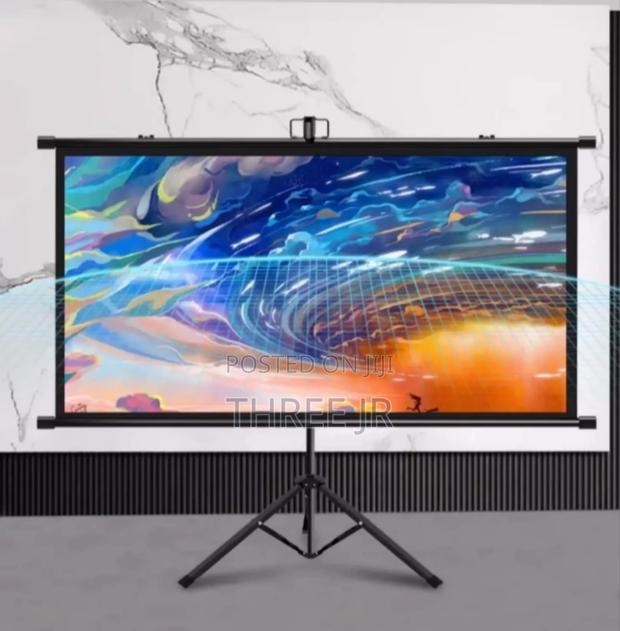 Tripod Projection Screens Available on Best Offers 72,Inch - thumbnail 2