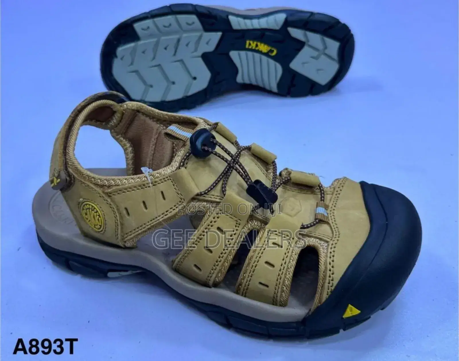 Men Leather Sandals, Breathable