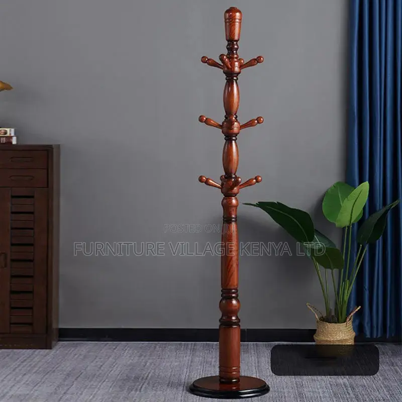 Coat Hanger; Mahogany Executive Brown Suit Office Hanger