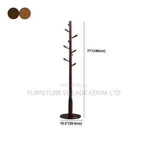 Coat Hanger; Mahogany Executive Brown Suit Office Hanger