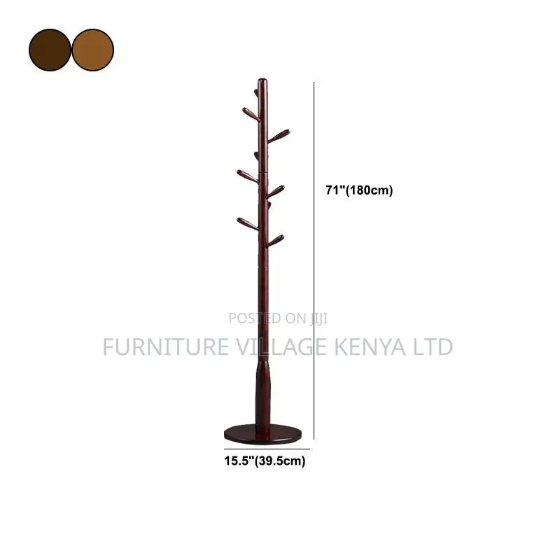Coat Hanger; Mahogany Executive Brown Suit Office Hanger