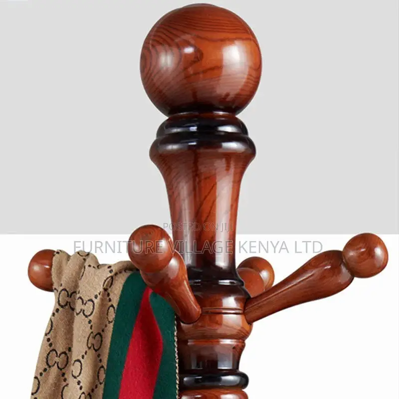 Coat Hanger; Mahogany Executive Brown Suit Office Hanger