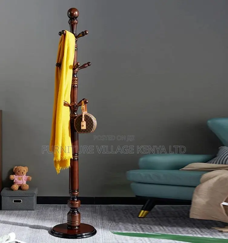 Coat Hanger; Mahogany Executive Brown Suit Office Hanger