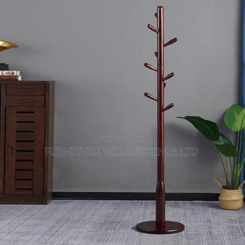 Coat Hanger; Mahogany Executive Brown Suit Office Hanger