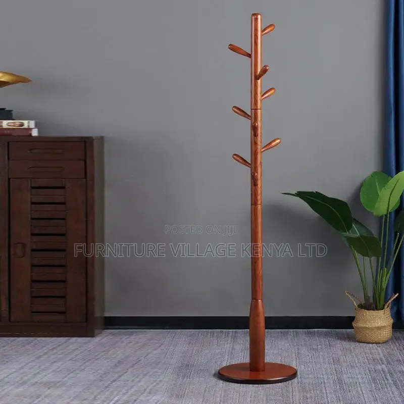 Coat Hanger; Mahogany Executive Brown Suit Office Hanger