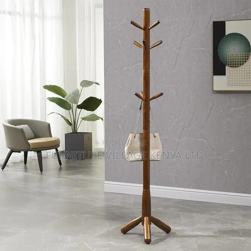 Coat Hanger; Mahogany Executive Brown Suit Office Hanger