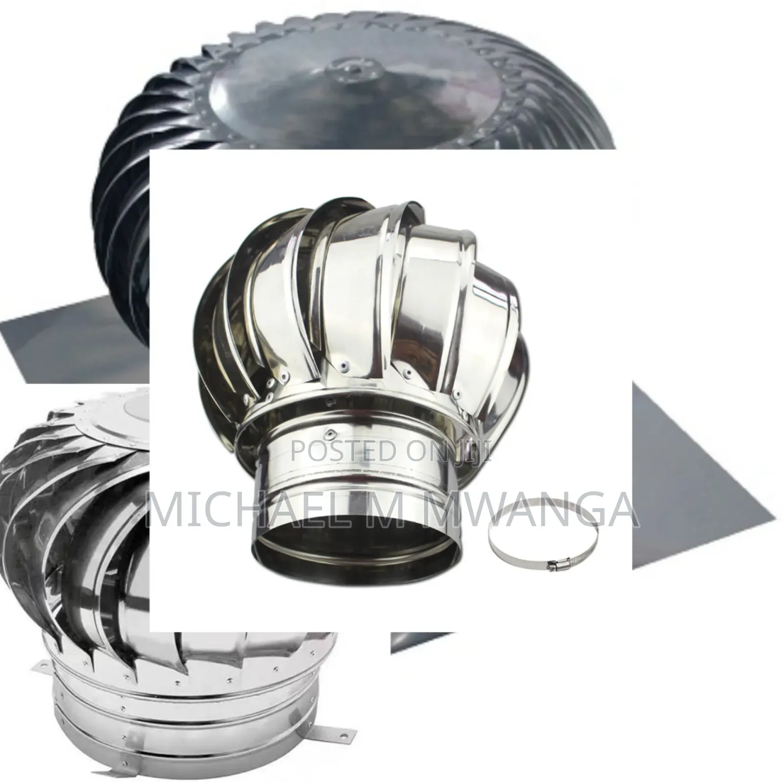 Resistance Optimized 500mm Wind Driven Cyclone