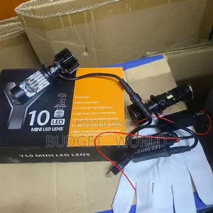 . H7 Y10 Led Mini Projector Headlight – Easy Plug Play Installation