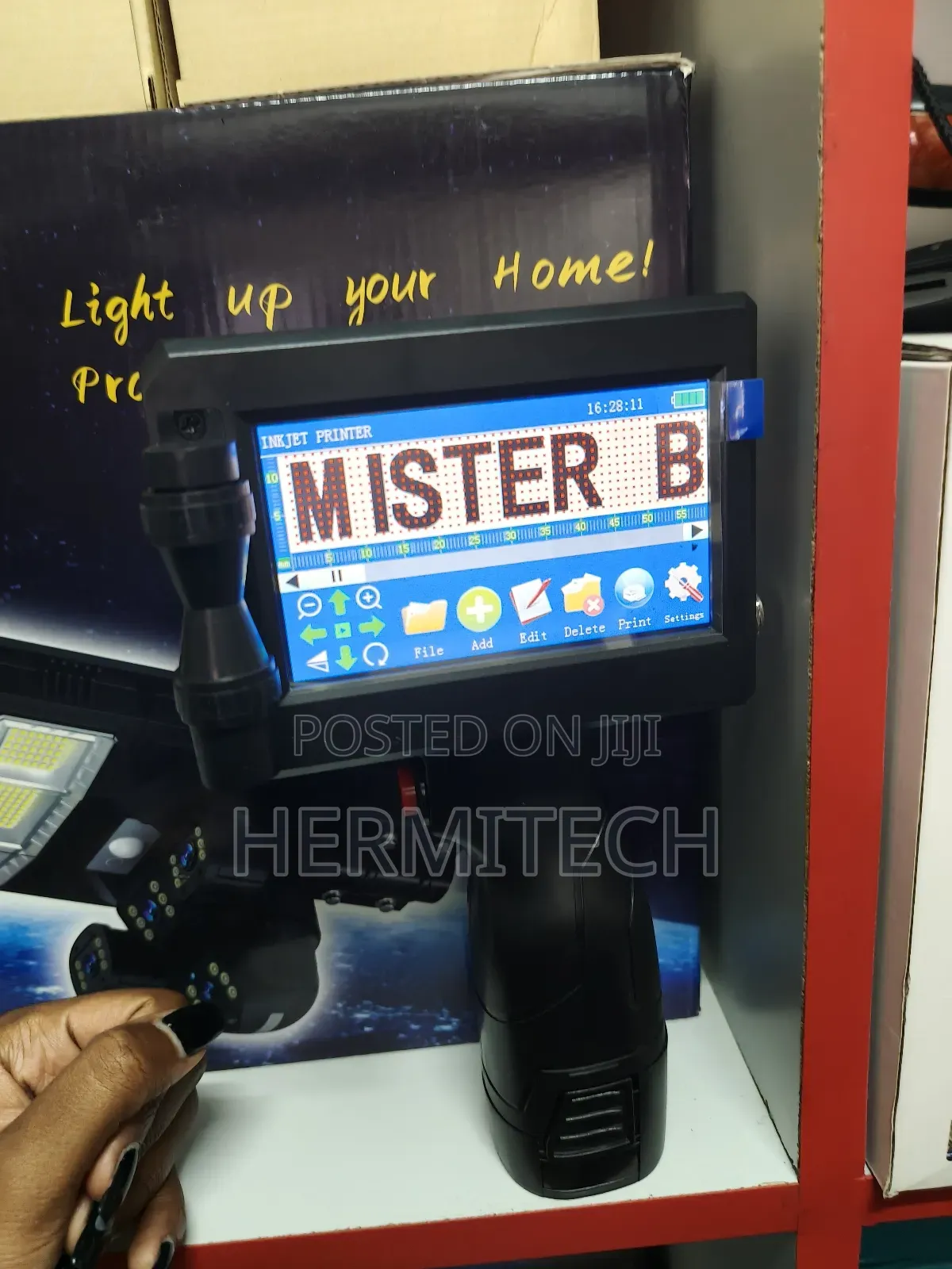 Inkjet Printer With Long Lasting Ink Cartridges Handheld Printer