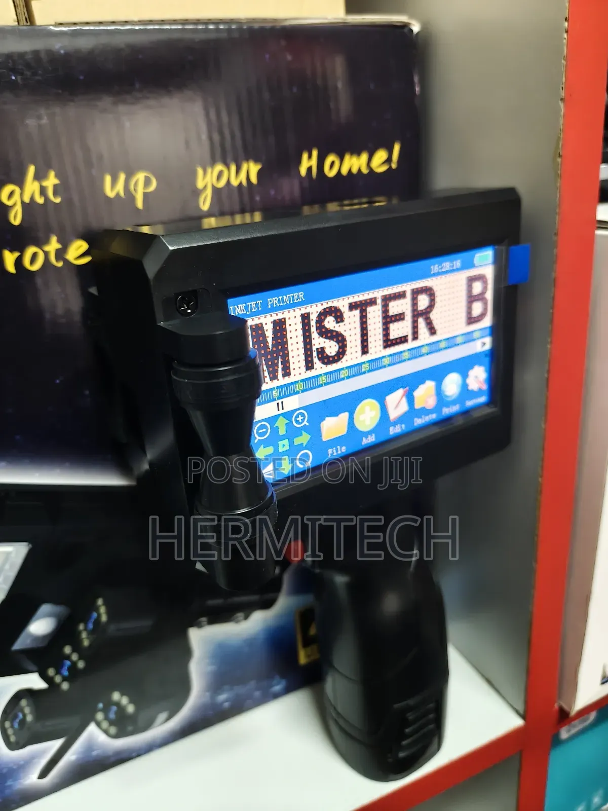 Inkjet Printer With Long Lasting Ink Cartridges Handheld Printer