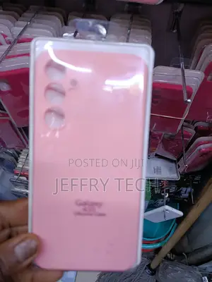 Dessen Samsung Galaxy A55 5g Liquid Silicone Silky Feel Case. Pink