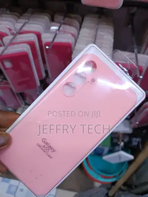 Dessen Samsung Galaxy A55 5g Liquid Silicone Silky Feel Case. Pink