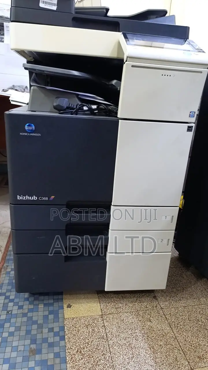 Konica Minolta C368 Color Photocopier That Prints With Precision
