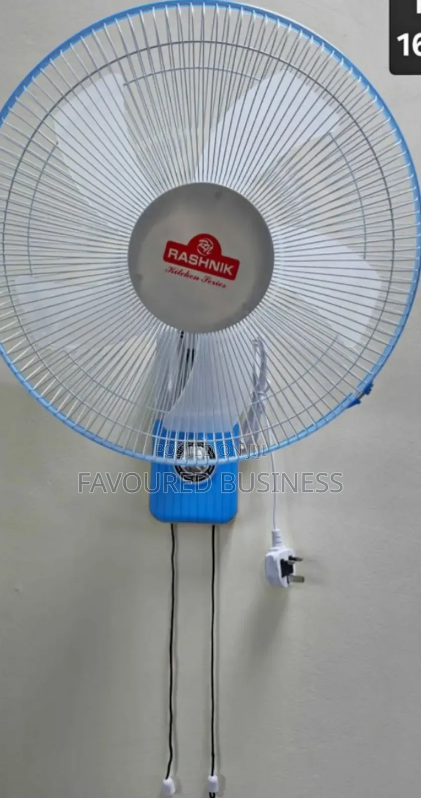 Commercial Wall Fan / Premier 16"Wall Funn