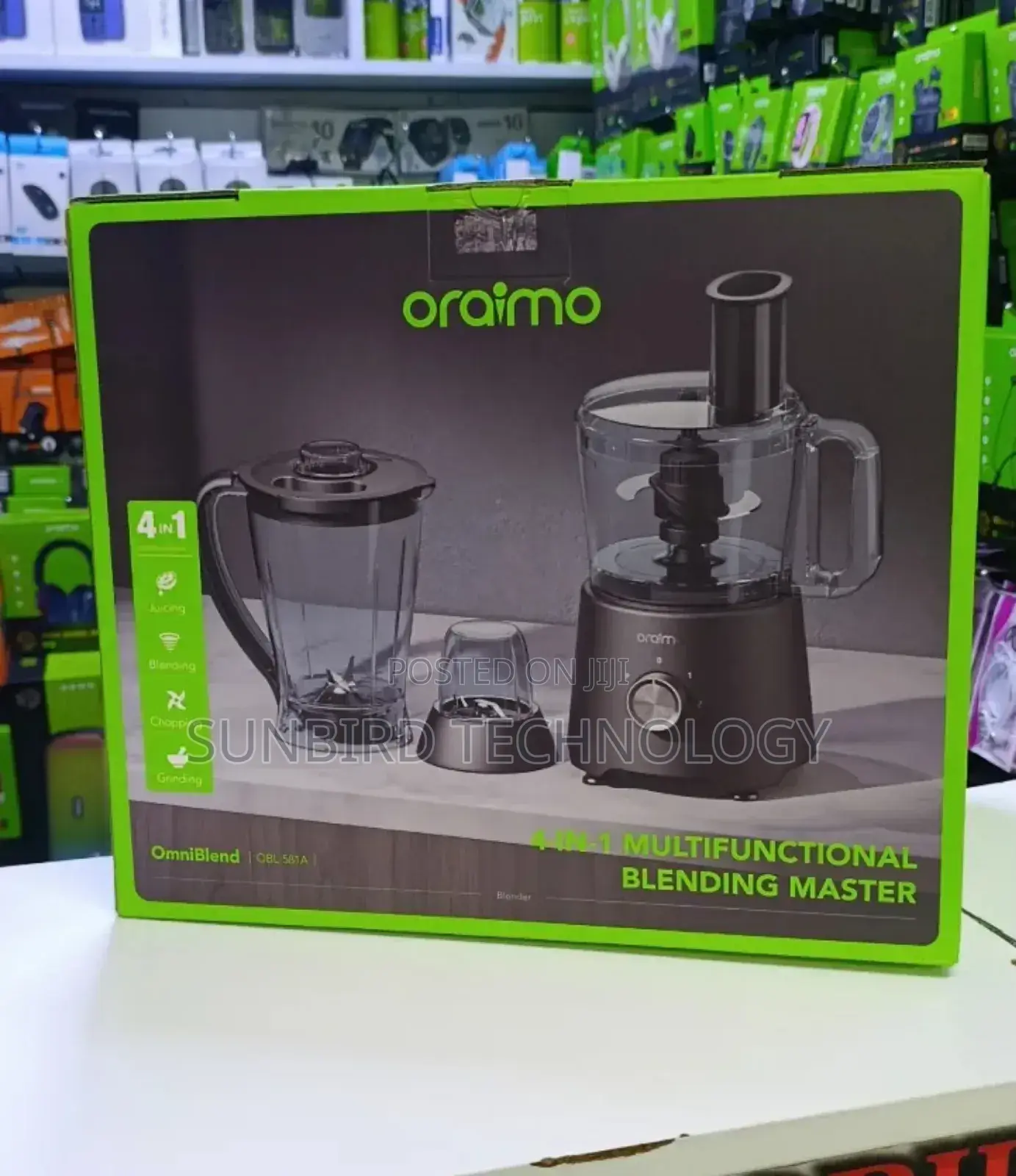 Oraimo Omniblend Obl-581a 4-in-1 Multifunctional Blending Master