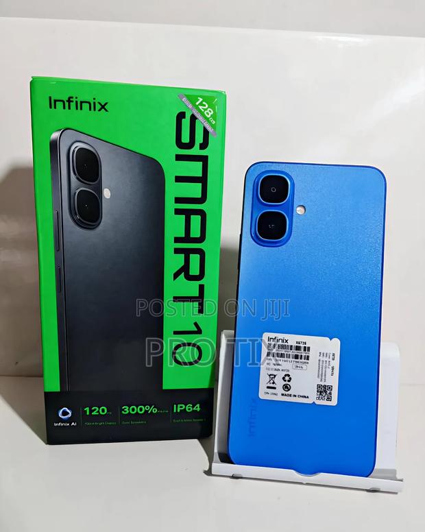 New Infinix Smart 10 64 GB Green - thumbnail 3