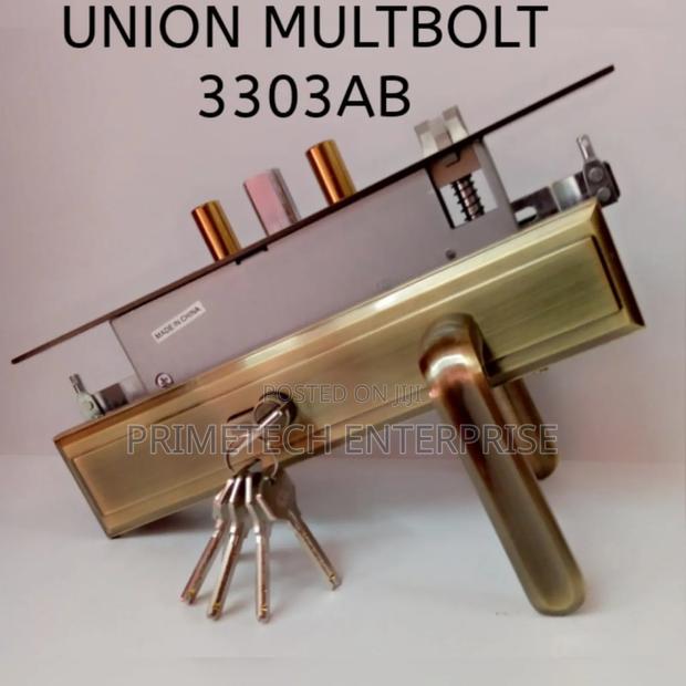 Union 3303 Ab Strong Double Doors Lock - main view
