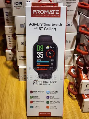 Bt Calling, Ip68 Waterproof Smartwatch-Promate Xwatch-Tf2