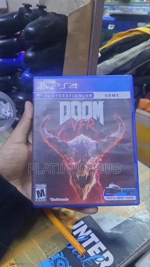 Doom VFR Playstation Vr Game Used