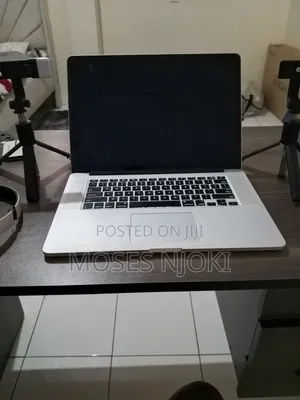 Complete Working Desk Plus a Macbook Laptop