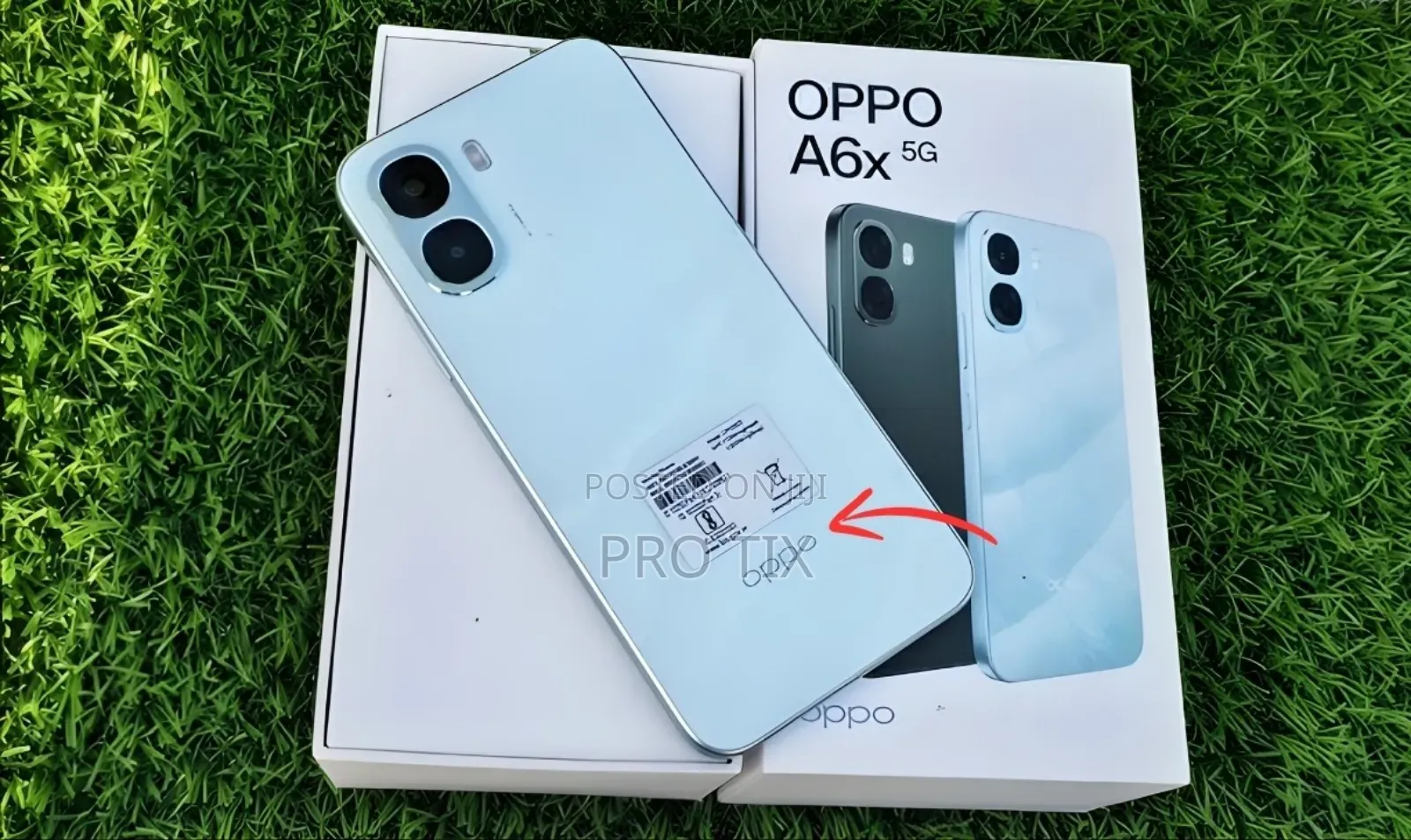 New Oppo A6x 256 GB Green
