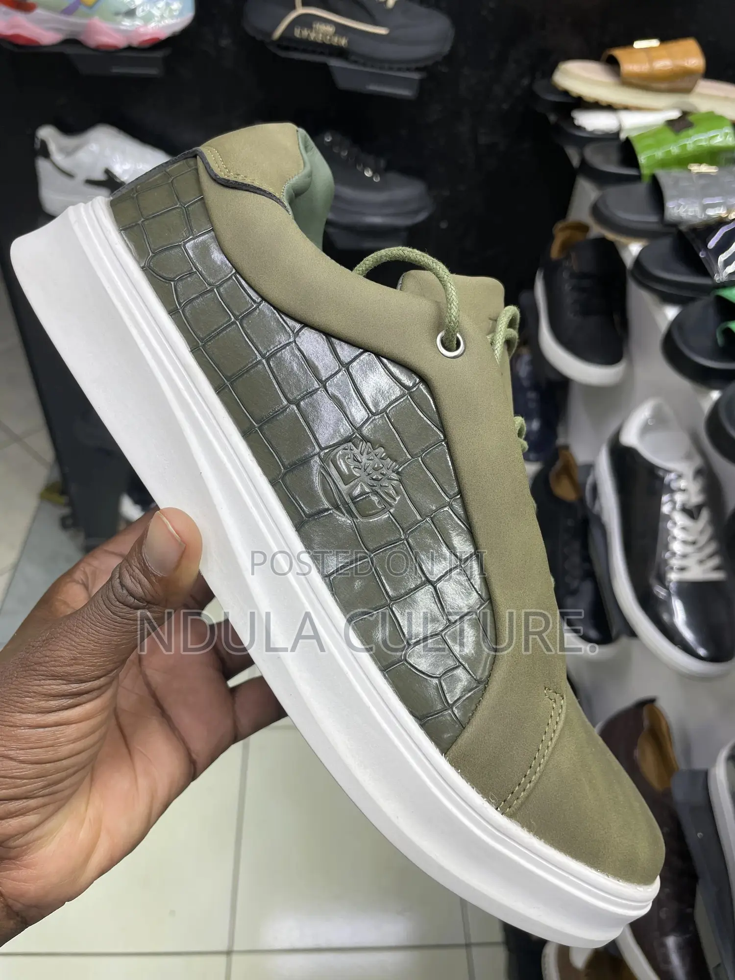 Timberland Alligator Pattern Casuals