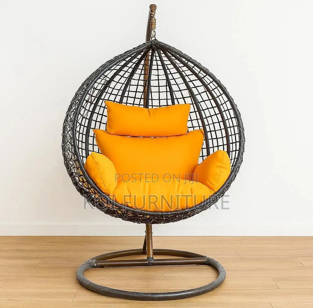 Home Chair; Balcony Hammock Swinging Rattan Chair