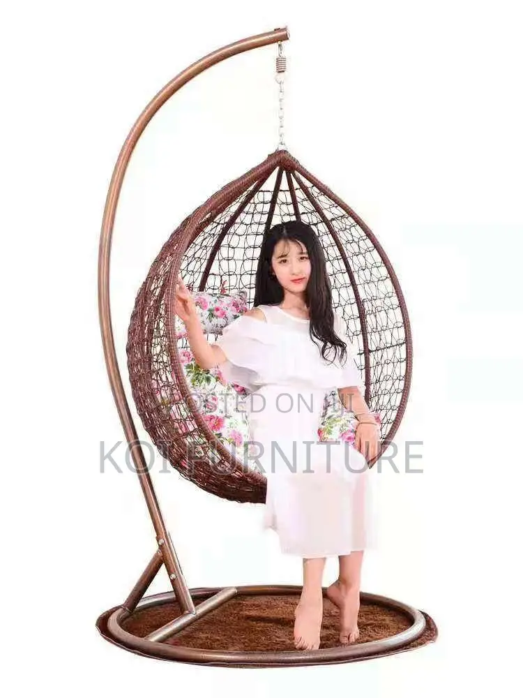 Home Chair; Balcony Hammock Swinging Rattan Chair
