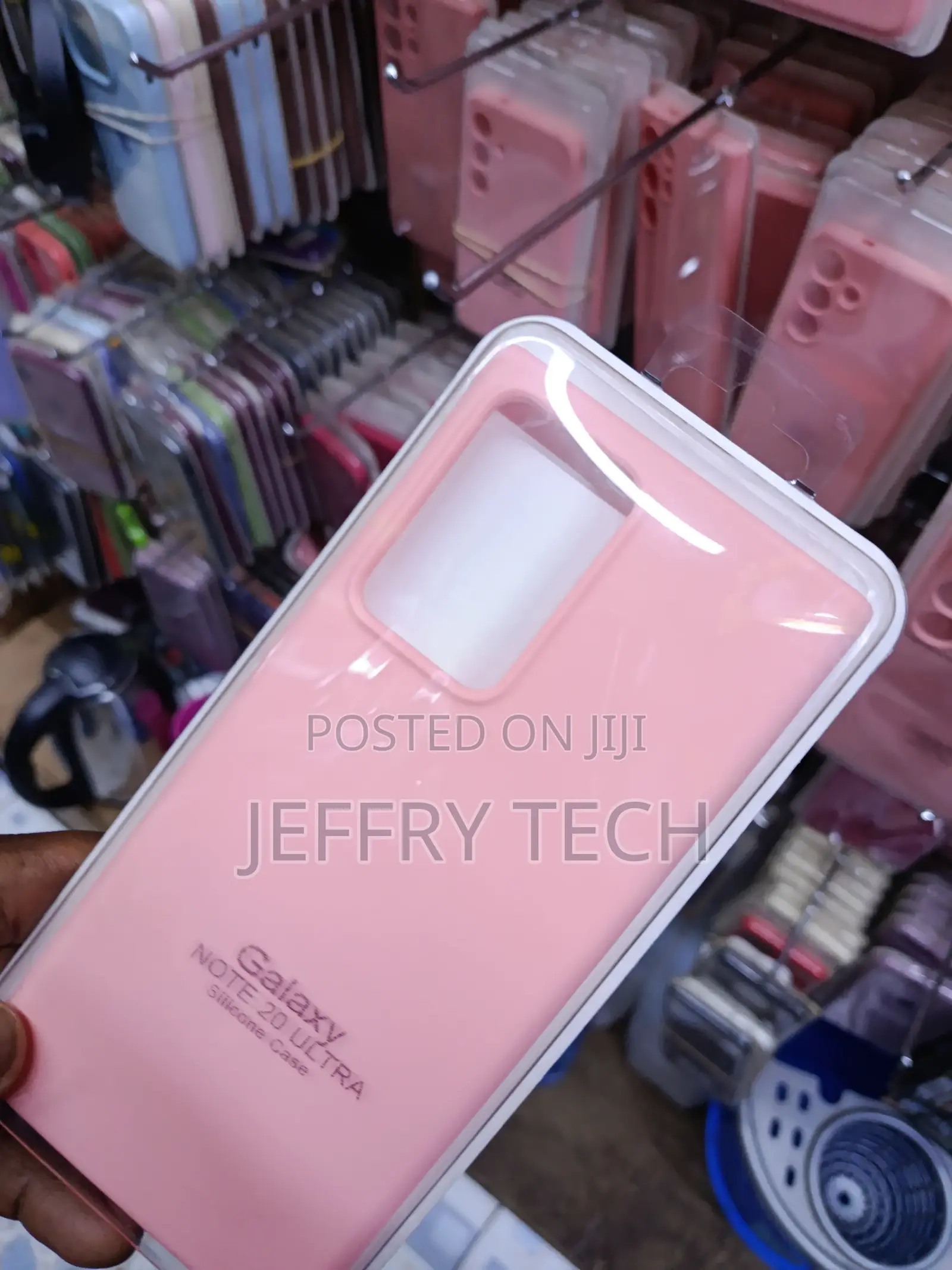 Ogro Samsung Galaxy Note 20 Ultra Case With Fiber Lining Pink