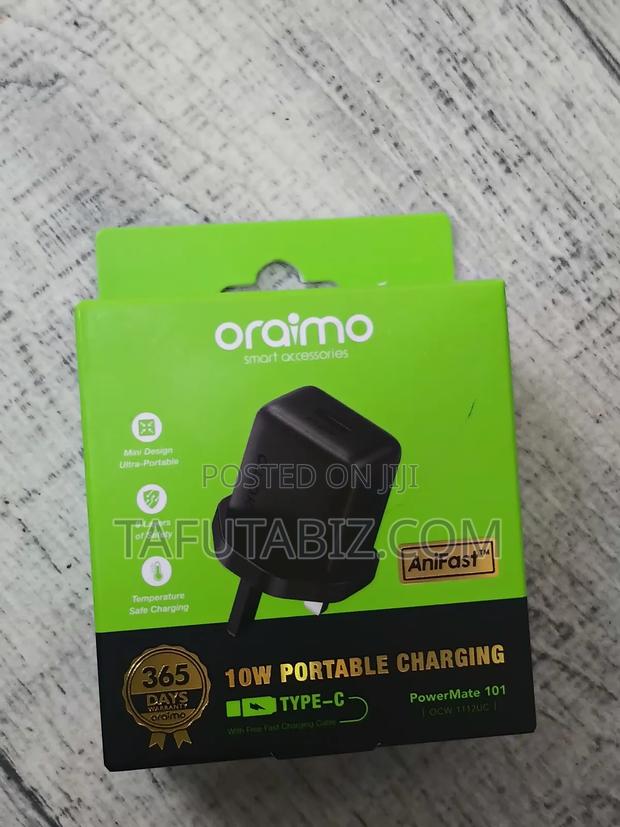 Oraimo Anifast 10w Portable Charger Powermate 101 Ocw-112uc