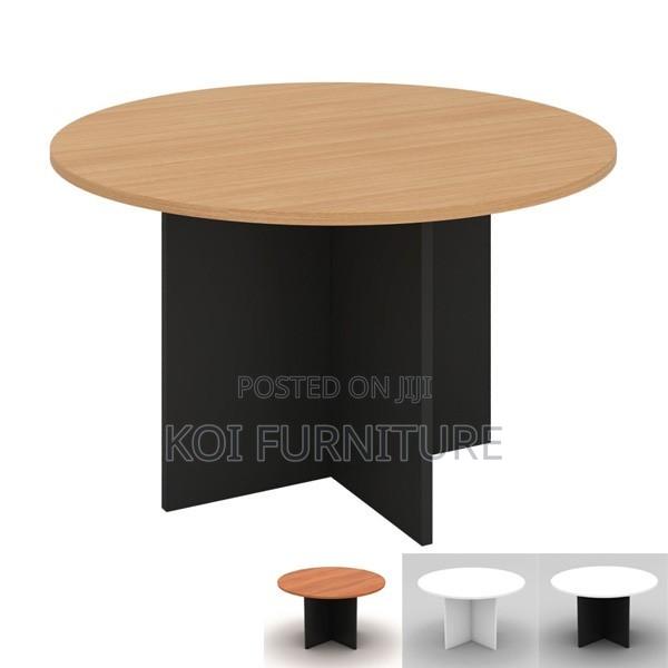 Office Table : 1.2m Round Office Conference Table - thumbnail 3