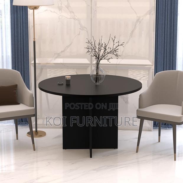 Office Table : 1.2m Round Office Conference Table - thumbnail 7