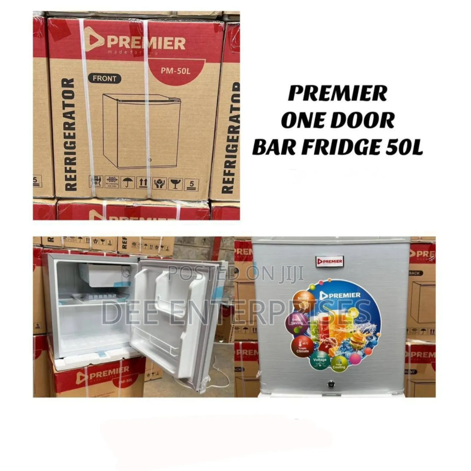 Premier 50l Hospital Medicine Storage Fridge With Freezer