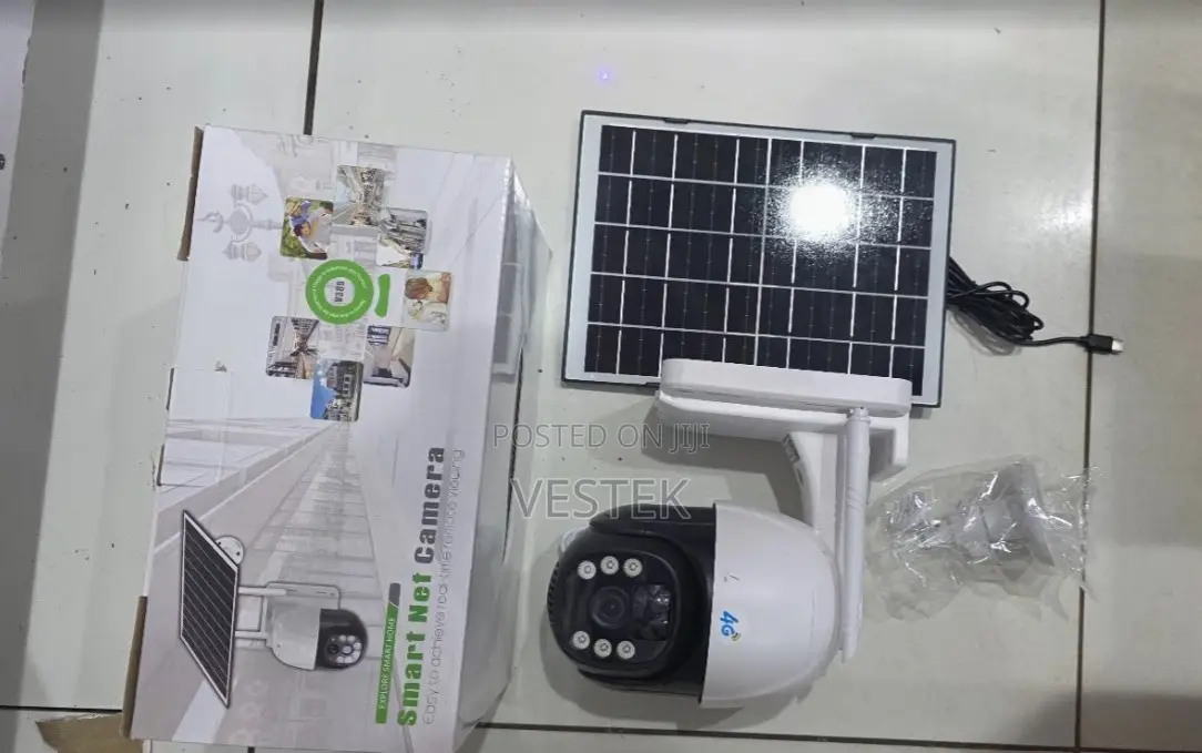 V380 4g Solar CCTV Single Lens Camera With Simcard Slot